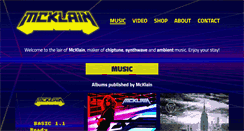 Desktop Screenshot of mcklain.com